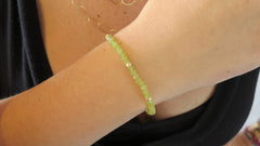 Key Lime Jade Beaded Bracelet (Style 2)