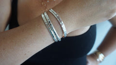 Sterling Silver Set 3 (2 Small, 2 Large)