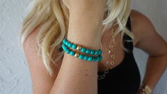 Large Turquoise Bracelet