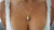 Pyrite on Gold Link Chain