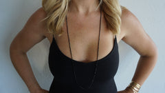 Black Spinel Necklace