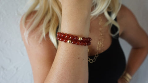 Large Carnelian Bracelet