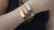 Wide Hammered Cuff Set
