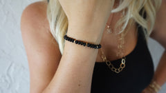 Onyx Beaded Bracelets (Style 2)