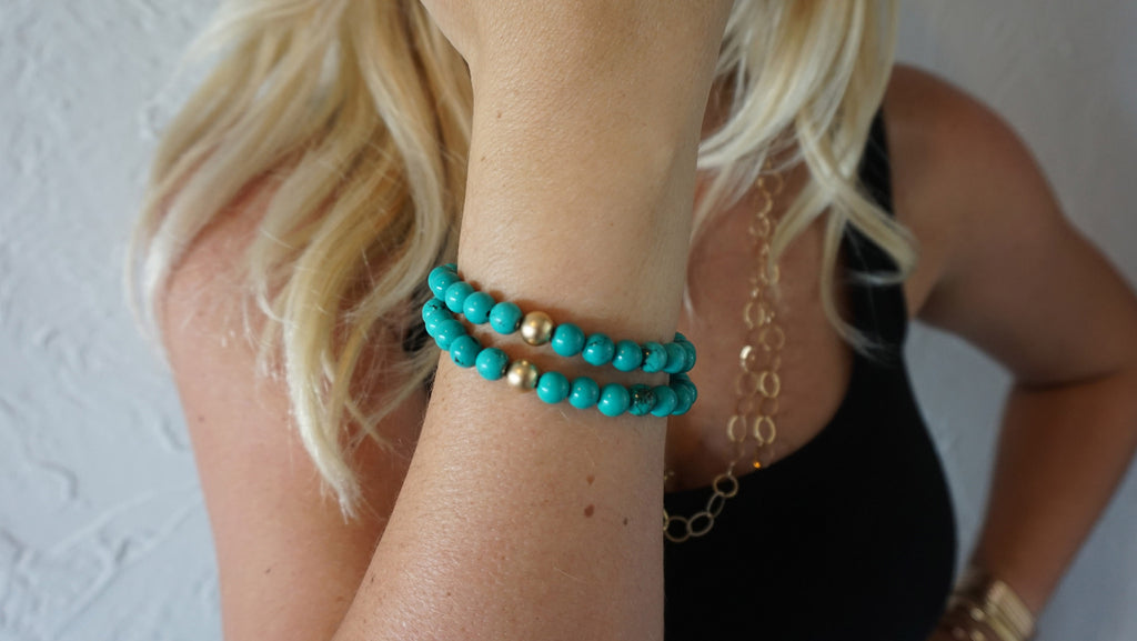 Large turquoise bracelet deals